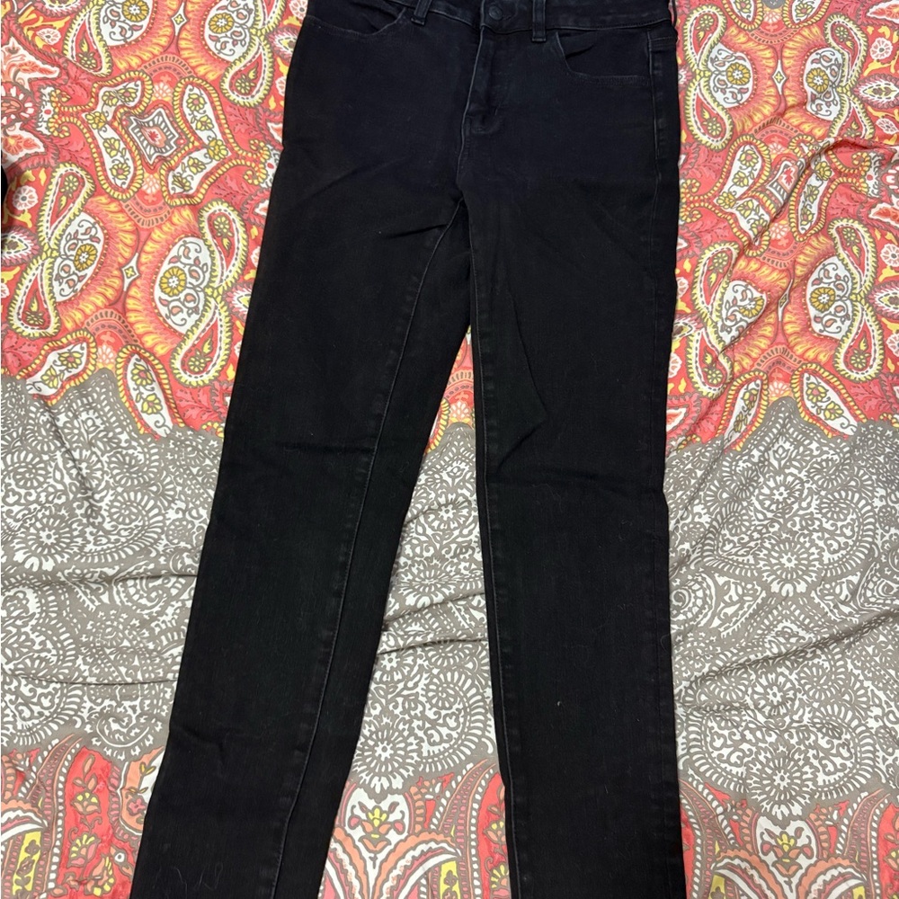 American Eagle Outfitters Black High Rise Jegging